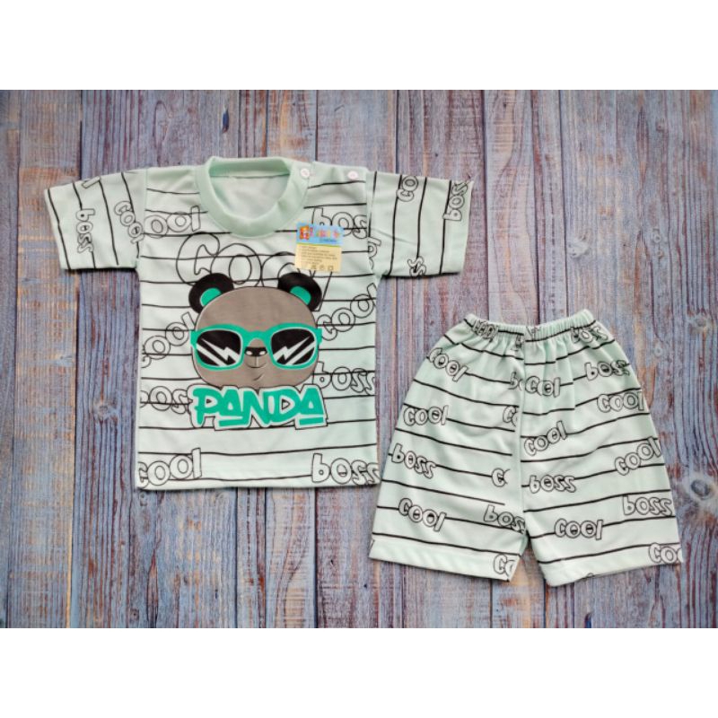 1set oblong anak tebal motiv PANDA