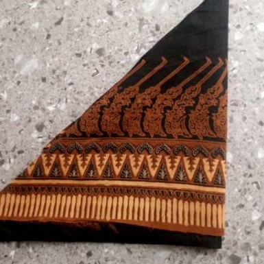 Udeng Iket Kepala Segi Tiga Batik Alusan