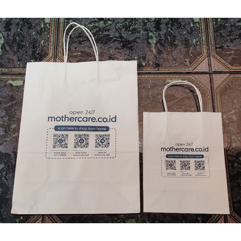 

Paperbag Mothercare Havaianas