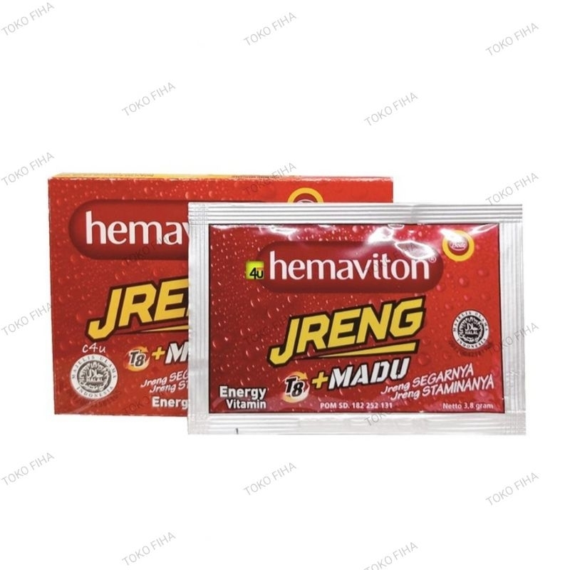 

Hemaviton Jreng 3.8gr - Per Box