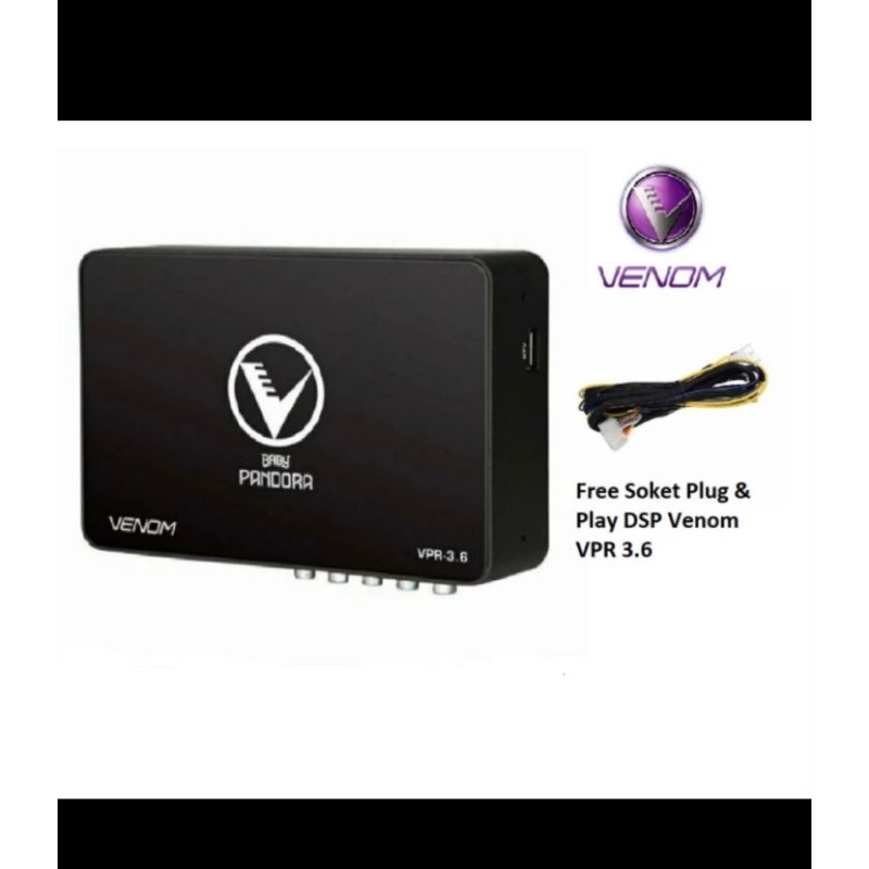 Processor Venom Pandora Vpr 3.6 DSP 6 Chanel
