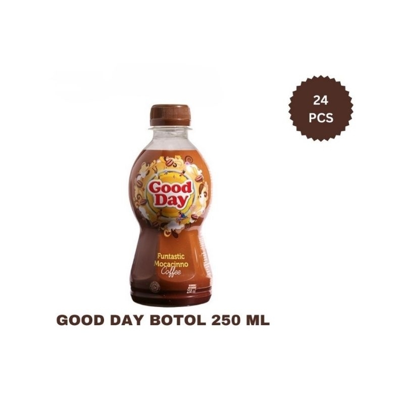 

Good Day Botol Funtastic Moccacino Coffee 250ml 24pcs 1 Dus