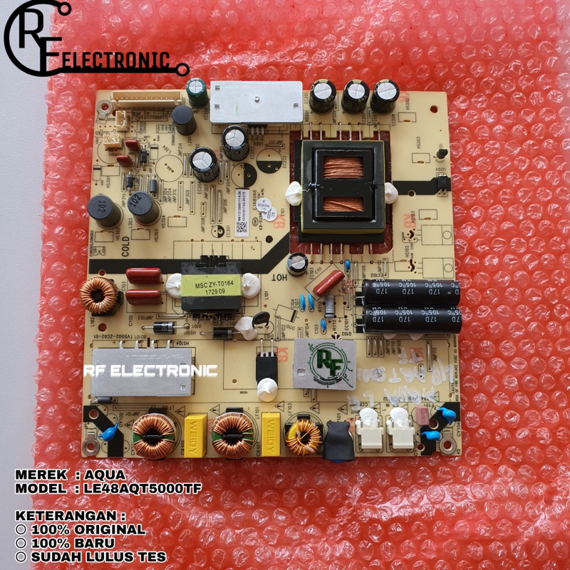 PSU POWER SUPPLY REGULATOR MESIN TV LED AQUA LE48AQT5000TF LE 48AQT5000TF 48AQT5000
