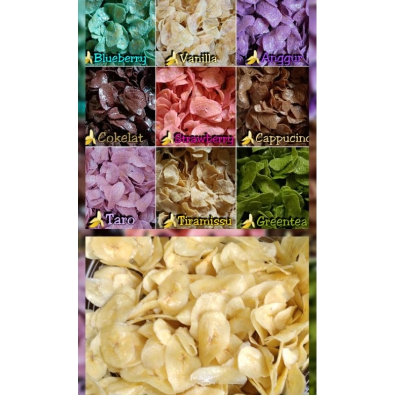 

[100gr]Keripik Pisang Lumer Snack Camilan Santai (KRIPISLUMER_BY.AYU)
