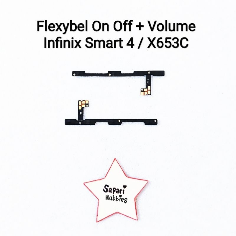 Fleksibel On/Off Volume Infinix Smart 4 / X653C