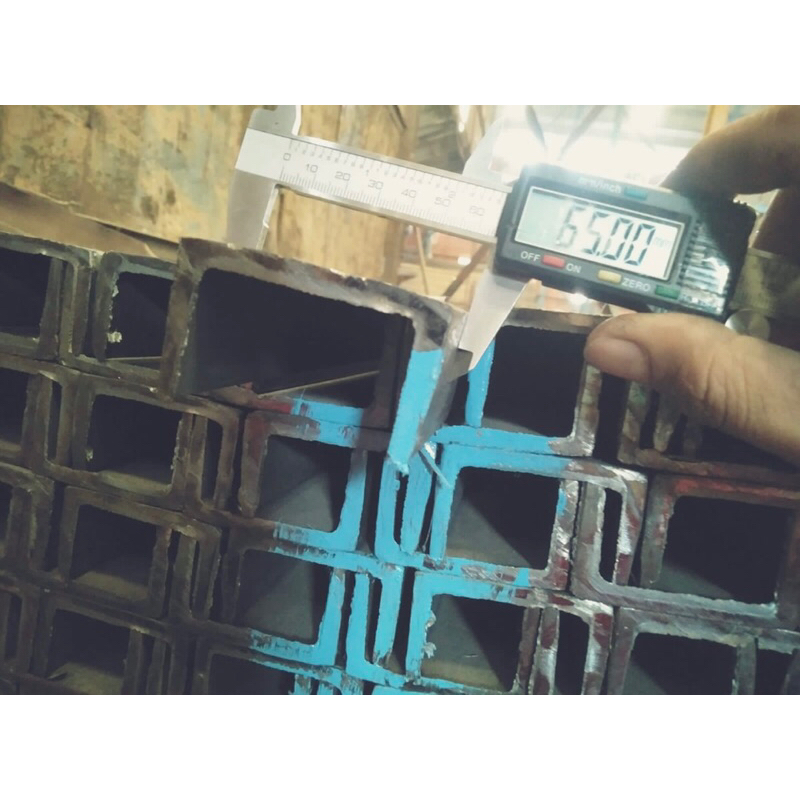 Besi Unp 65mm - Kanal U 65mm