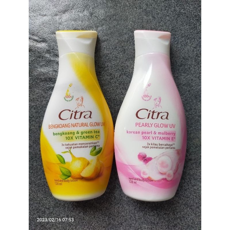 Citra hand &amp; body lotion 120ml