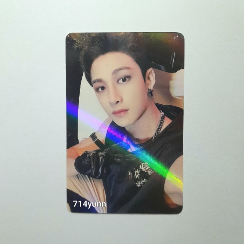 Photocard Stray Kids Benefit Bangchan Makestar Maxident PC SKZ POB MS
