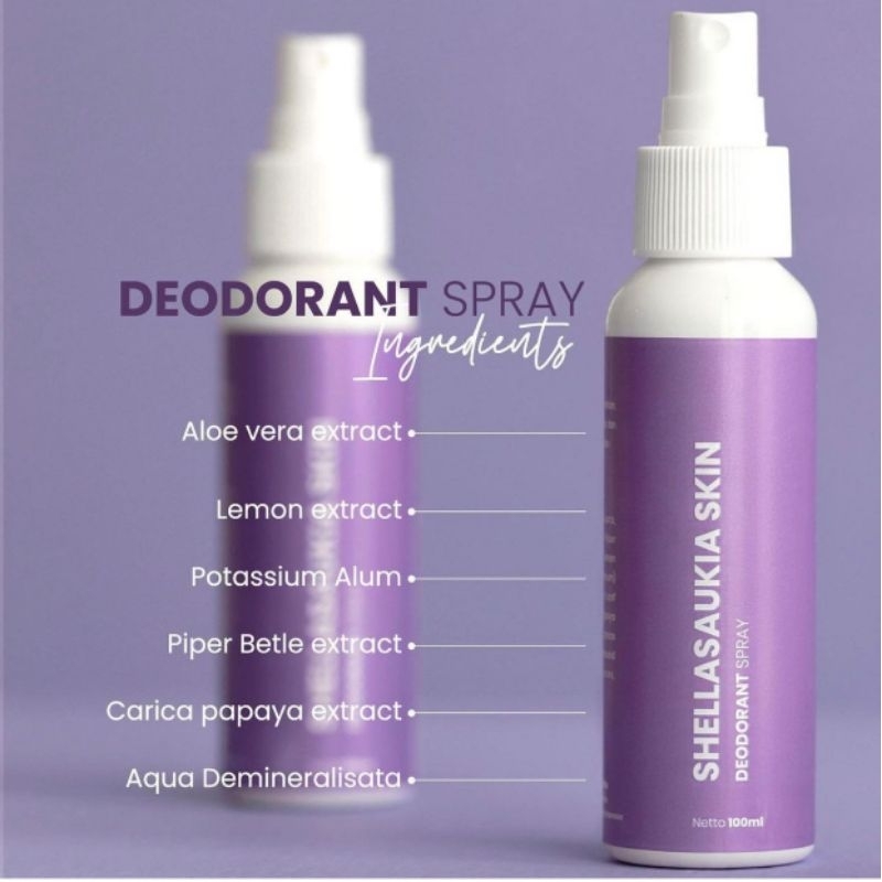 DEODORANT SPRAY SHELLASAUKI