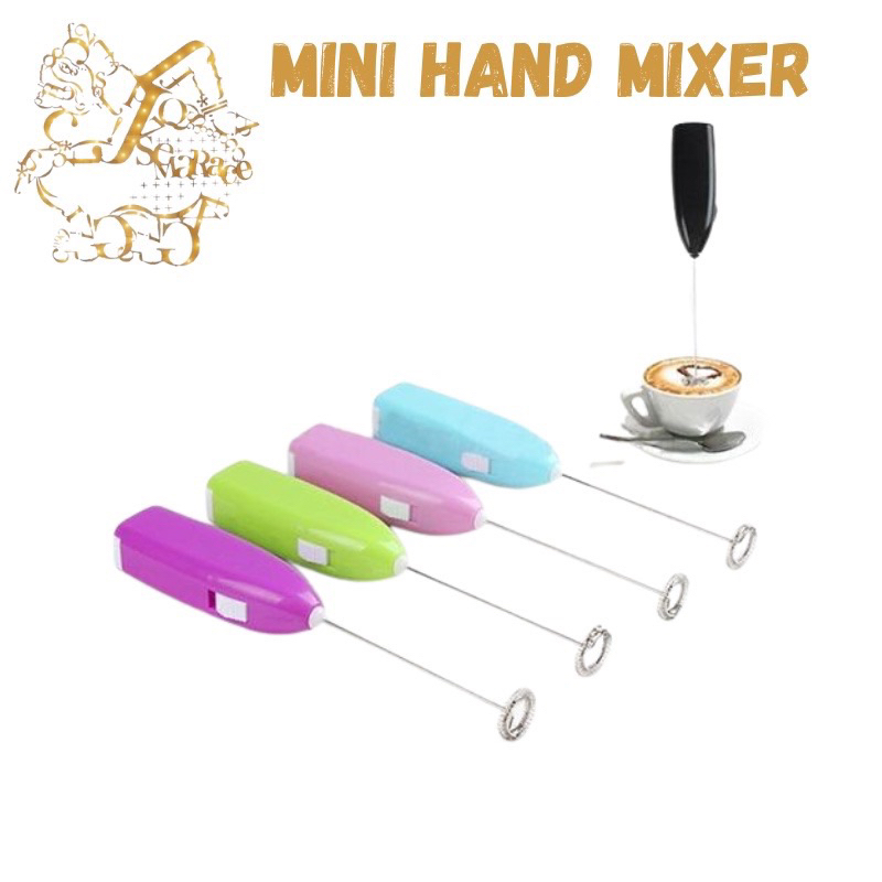 mini mixer elektrik pengocok telur pengocok kopi dalgona