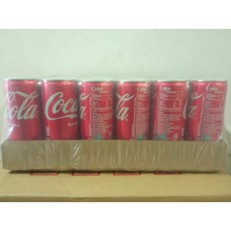 

Coca Cola Can 250ml (1 Dus = 24 Pcs)
