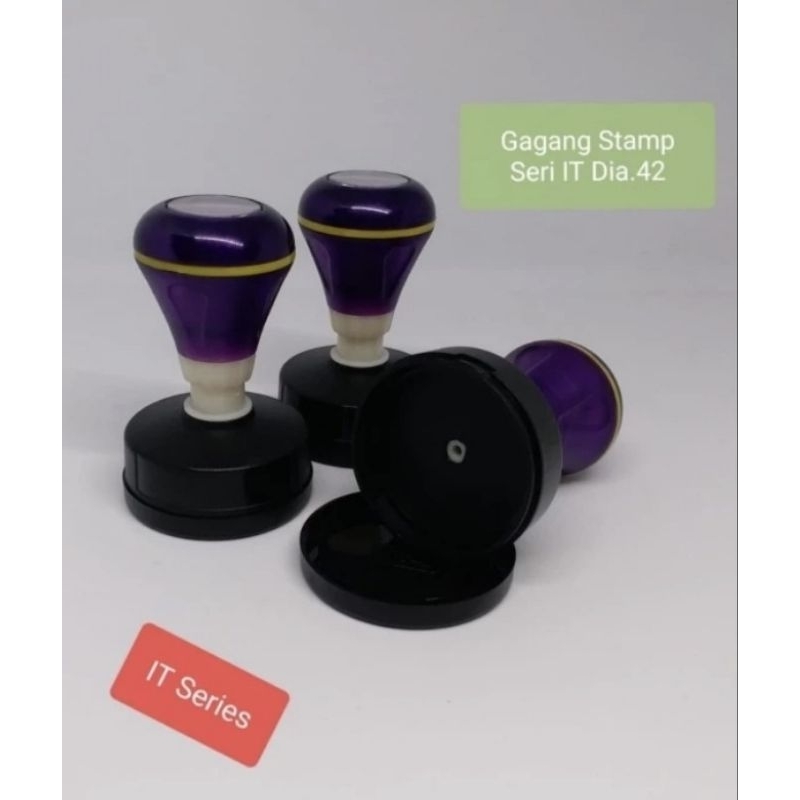

Gagang Stempel IT Bulat Dia 42