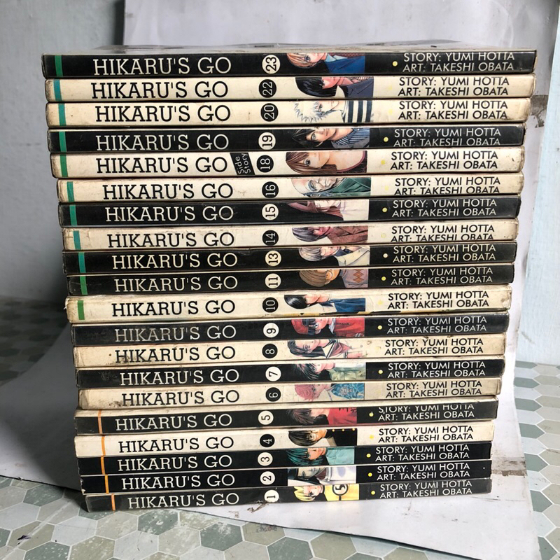 HIKARU'S GO VOL 1-23 MINUS VOL 12,17,21