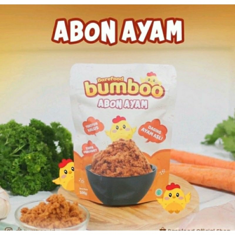 

QH BUMBOO Abon Ayam, Sapi dan Tuna Super Lembut DAGING ASLI
