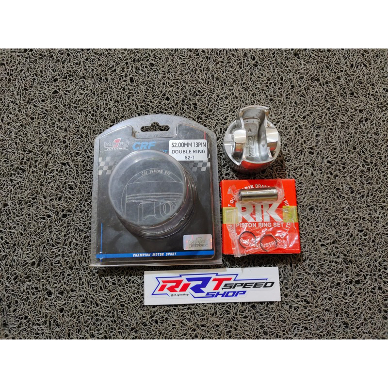 PISTON FORGED MOTO1 MOTO 1 RACING 52 PIN PEN 13