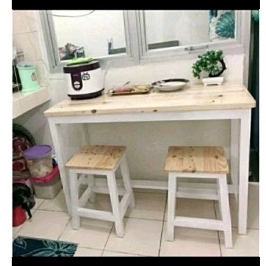 maje makan 1 set-meja 4 kursi/ meja cafe 1 set