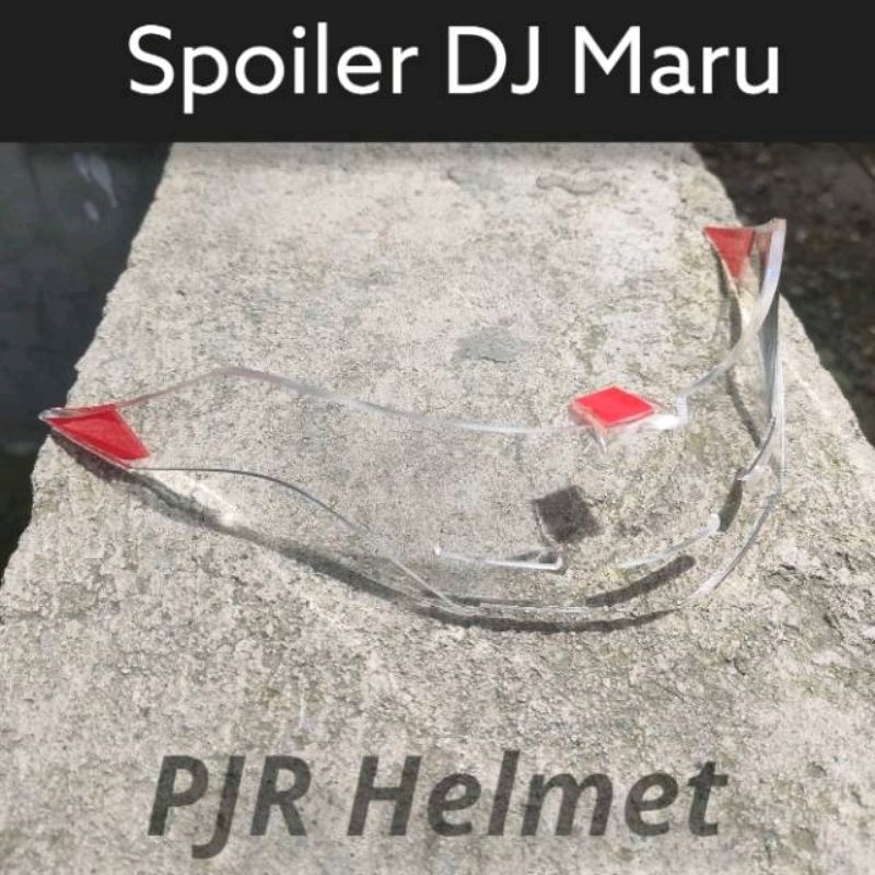 Spoiler Helm KYT DJ MARU