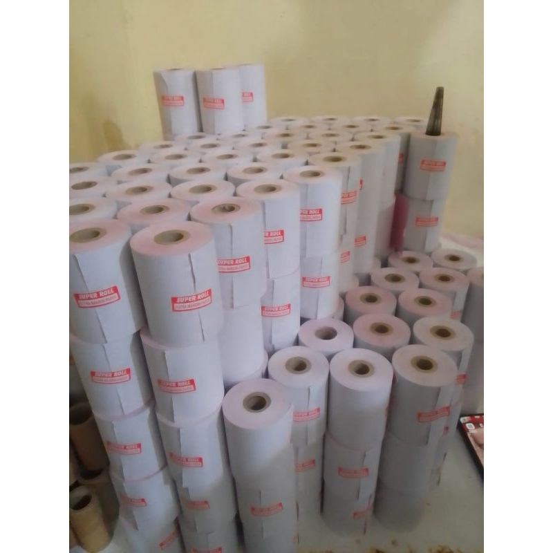 

Kertas kasir NCR 2PLY 75x55mm(PUTIH MERAH) paket 10pcs