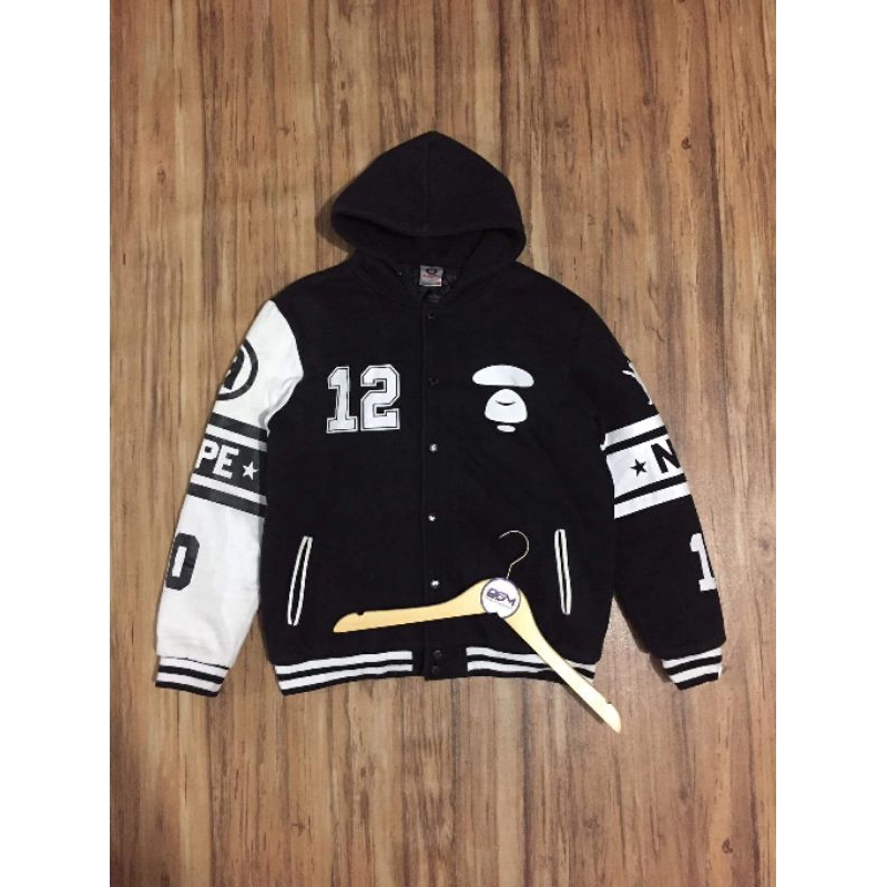 AAPE VARSITY JACKET SECOND