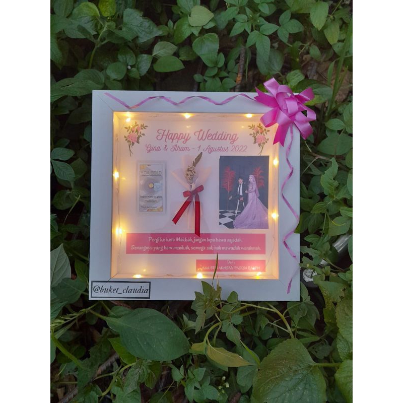 Frame pop up lampu LED