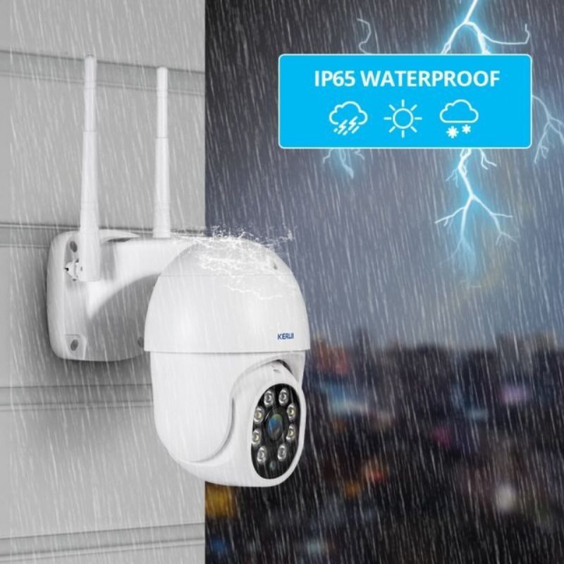 IP Kamera Outdoor CCTV Wifi 1080P Waterproof Camera CCTV PTZ Tanpa Kabel Jarak Jauh Pantau Hp Onvif DIJAMIN ORY  100%