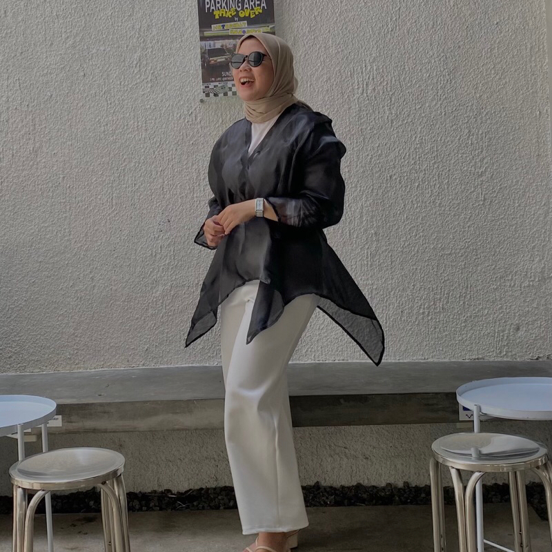 LÁTKA Organza Top/Baju Lebaran/Kondangan