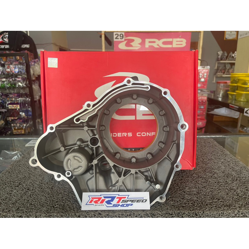 BAK KOPLING ENGINE COVER RCB TRANSPARAN MX KING R15 V3 MT 15 VIXION R WR 155 RACINGBOY Gold Silver Blue Red