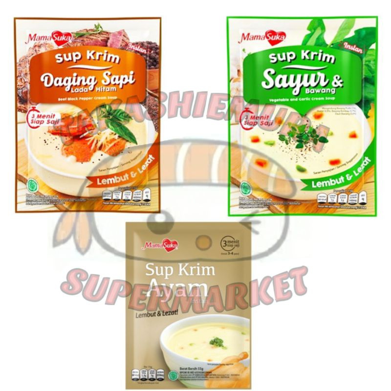 

MAMA SUKA SUP KRIM INSTAN 55gr