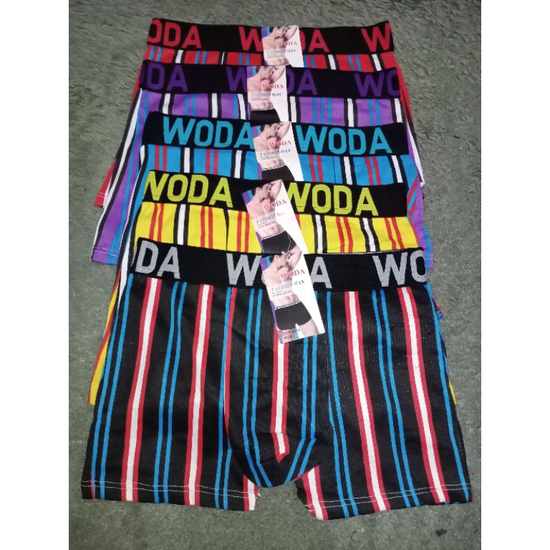 CD BOXER PRIA WODA/SUPREME SALUR HALUS  MURAH