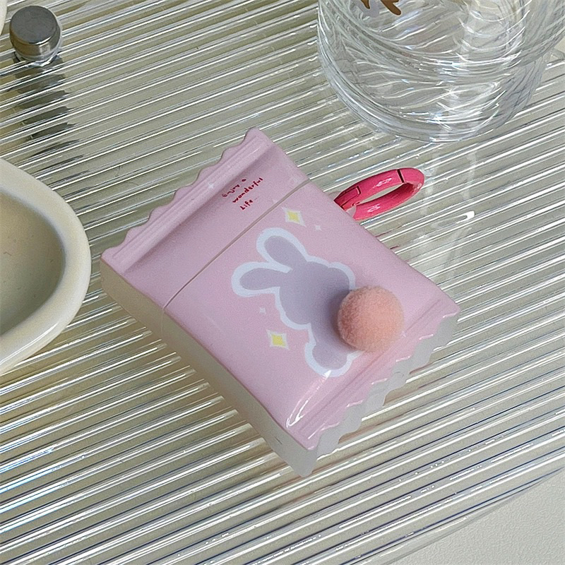 Pinky Bunny Softcase for Airpods 1 2 Pro 3 Case Airpods Inpods TWS Lucu