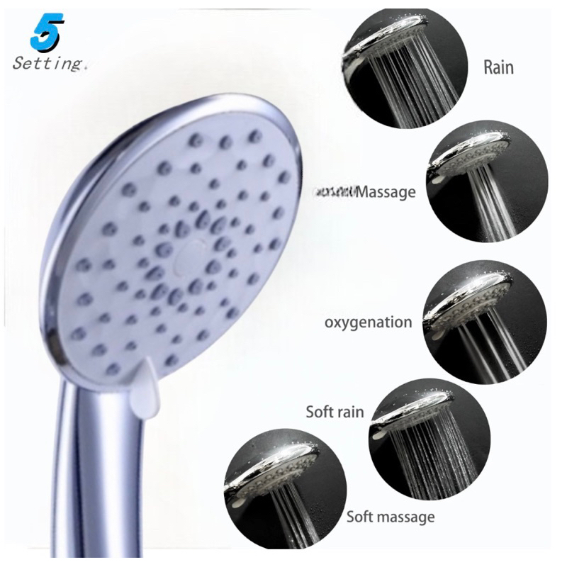 645 HandShower Set 5 Mode / Shower Mandi Hand Shower Kepala Air Paket