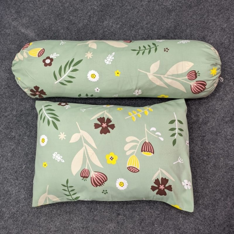 SARUNG BANTAL SARUNG GULING MOTIF AESTHETIC BISA SATUAN / SATU SET BISA COD