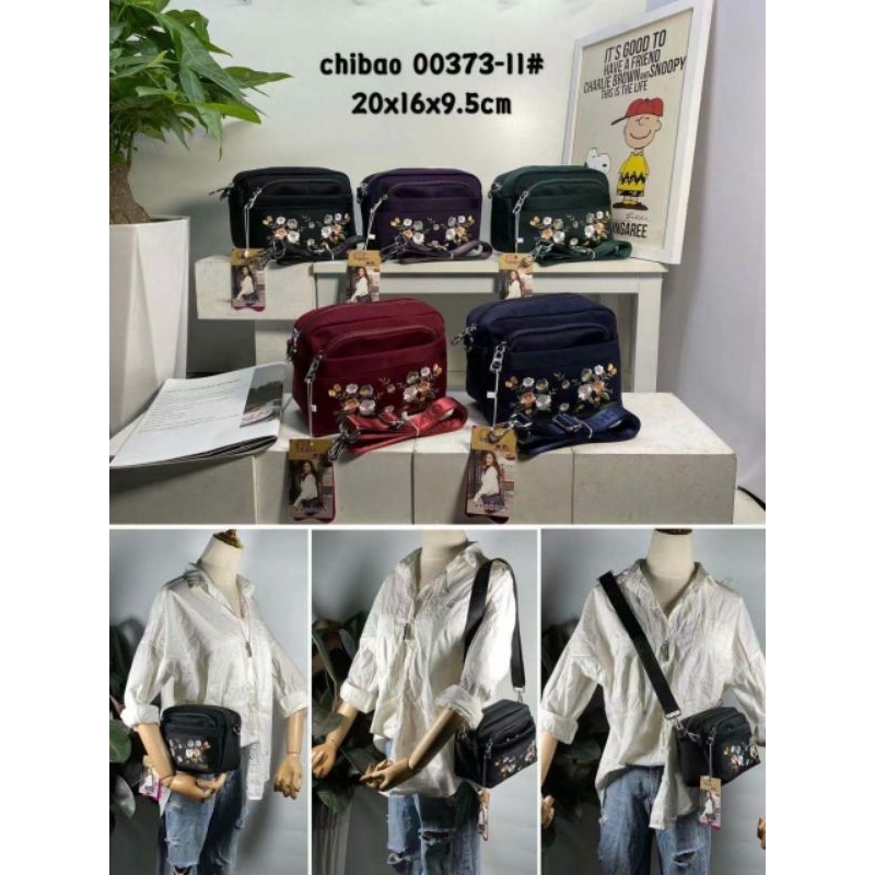 Tas Slempang Chibao Bunga 00372-11#
