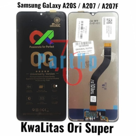 Lcd Touchscreen Fullset Kwalitas Ori Super Samsung A20S - A207 - A207F  - Hitam