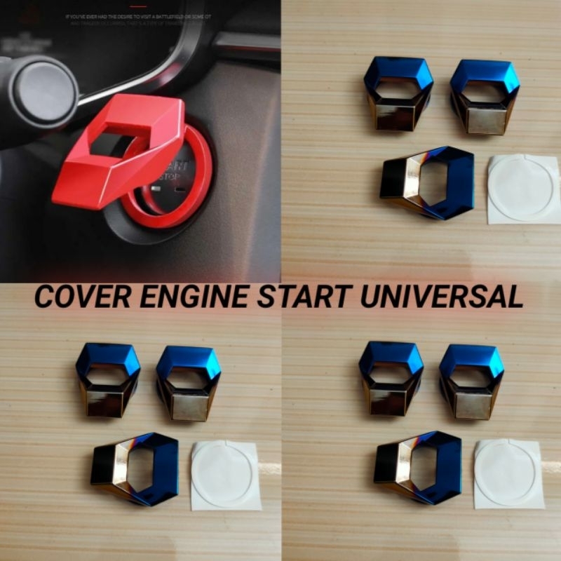 cover engine start mobil universal / tutup tombol engine start stop