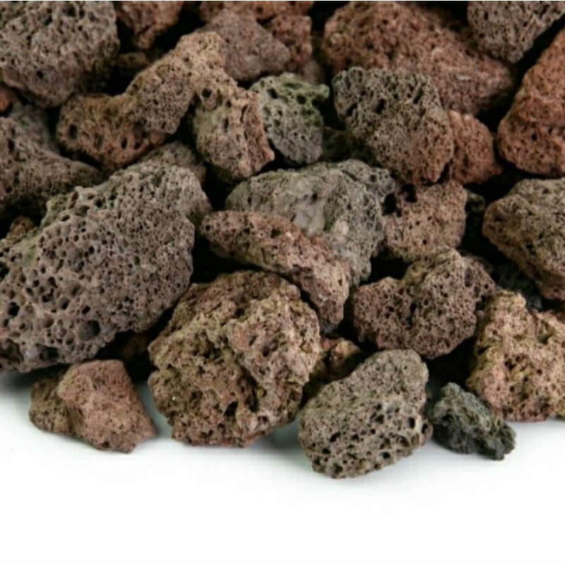 LAVA ROCK 1 KG LAVAROCK BATU LAVA MEDIA FILTER AQUARIUM