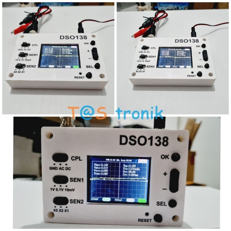 SEAN Box Oscilloscope DSO138 Casing Osciloskop dso 138 Box Plastik osci