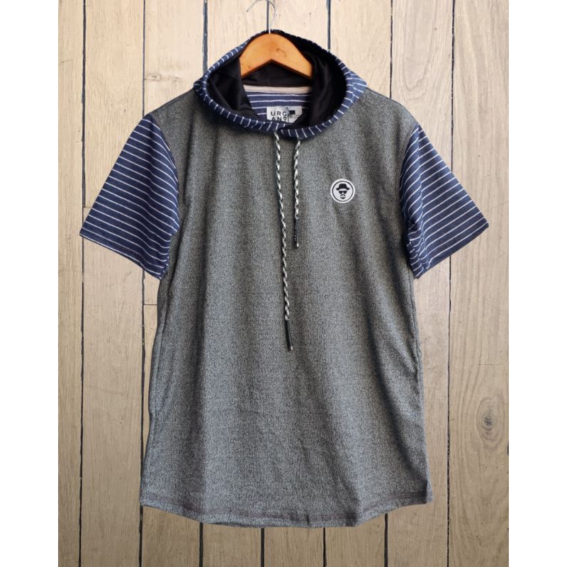 Kaos Hoodie Urgan Pendek Bahan Premium