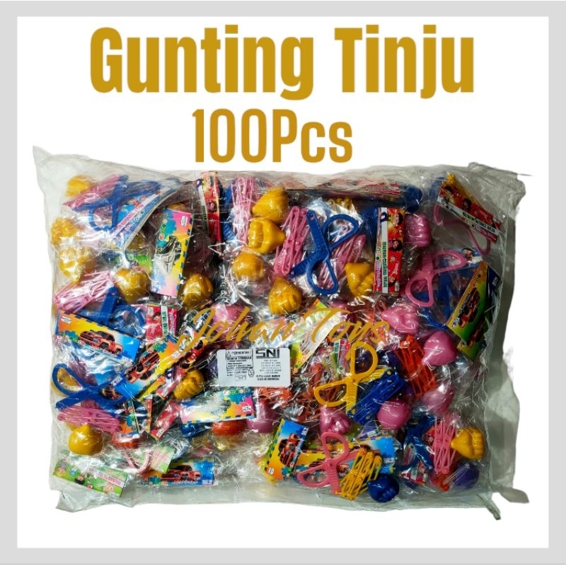 100Pcs Gunting Tinju Grosir