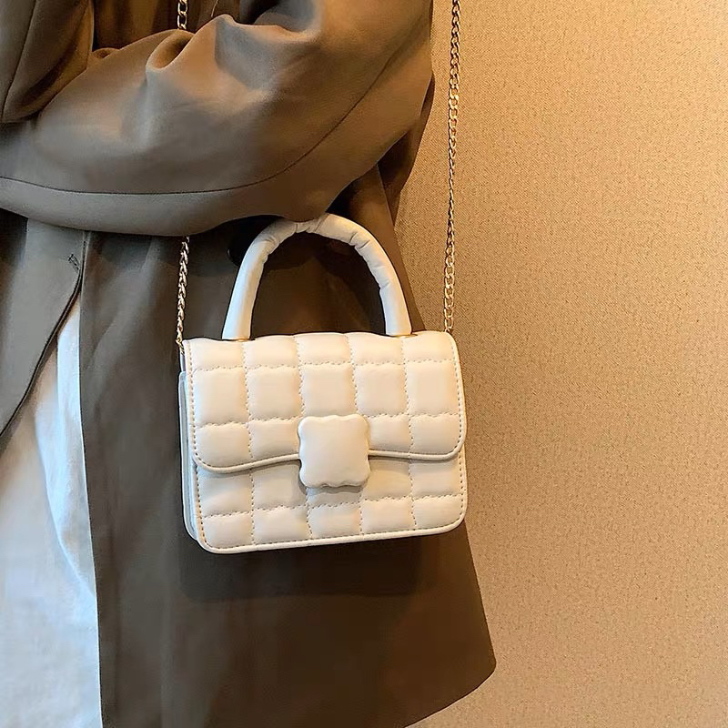 Tas Selempang Kulit Wanita Kecil Tas Cewek Rantai Mini Slingbag GD 7107