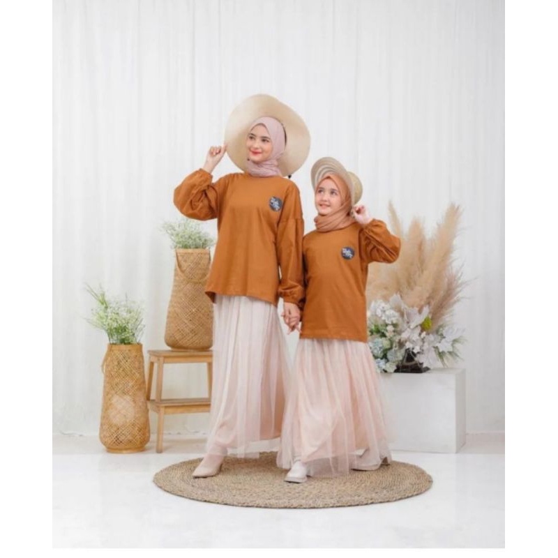 wilona set tutu setelan rok tutu rok tutu anak rok tutu dewasa