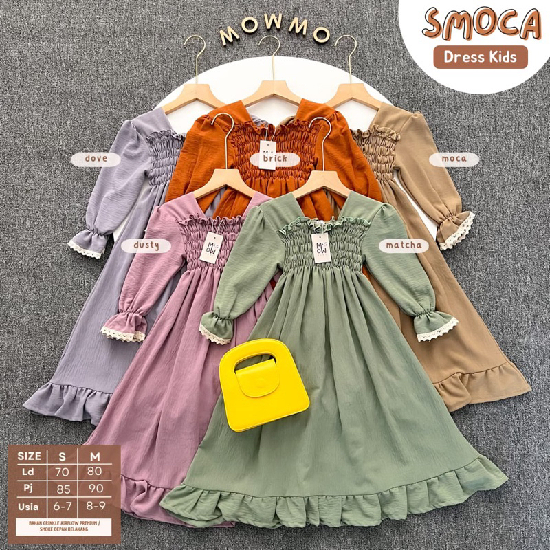 SMOCA DRESS KIDS by MOWMO