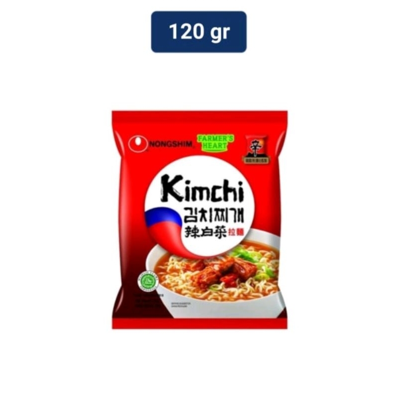 

nongshim kimchi noodle soup kemasan merah