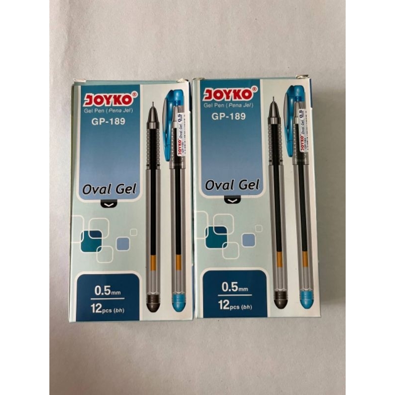 

(1PCS) Gel Pen Joyko GP 189 / Pulpen Gel Joyko / Bolpoin Gel Oval