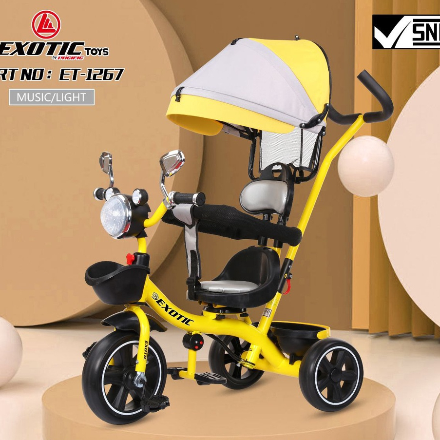 SEPEDA ANAK RODA TIGA EXOTIC ET 1267, ET 1263, ET 1265, ET 1268, AT 7705, AT 7708