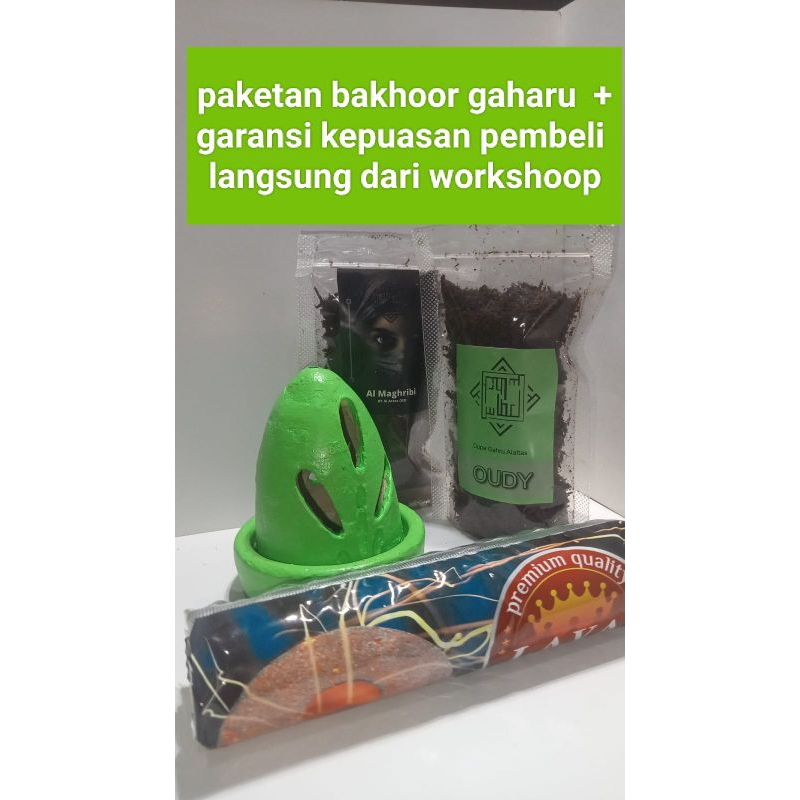 satu paket bakhor dupa bonus free packing