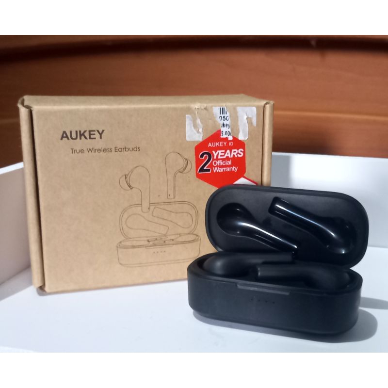 [PRELOVED] Aukey EP-T21S Black - TWS True Wireless Earbuds Bluetooth
