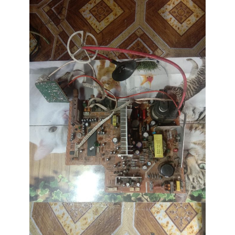 mesin tv china slim 21"