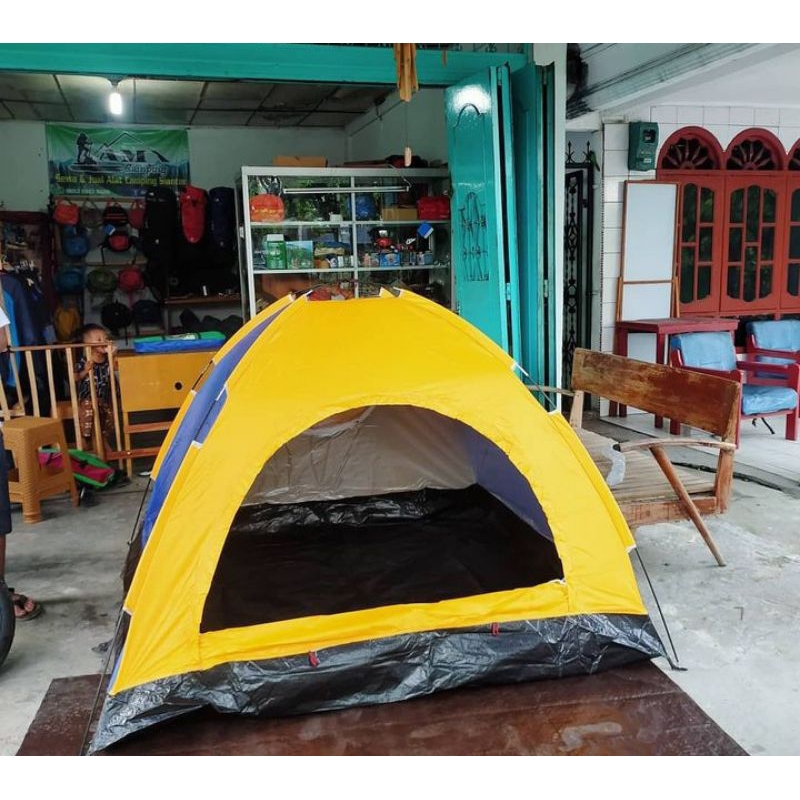 tenda hyu kapasitas 4/ tenda murah / tenda camping/ tenda kapasitas empat orang