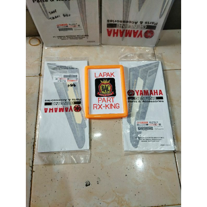 sticker lis striping box aki rx king biru 2004 original